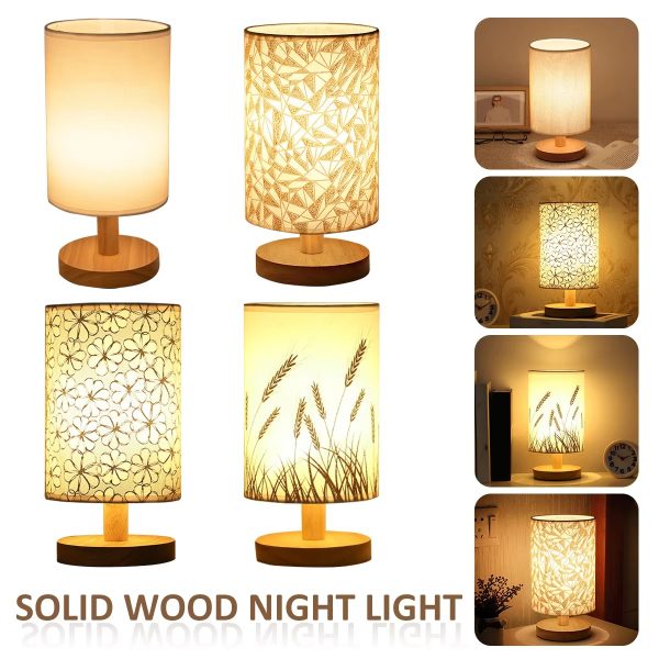 Lamp Shade With LED Bulb , Bedside Lamp - Image 6