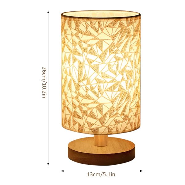 Lamp Shade With LED Bulb , Bedside Lamp - Image 7