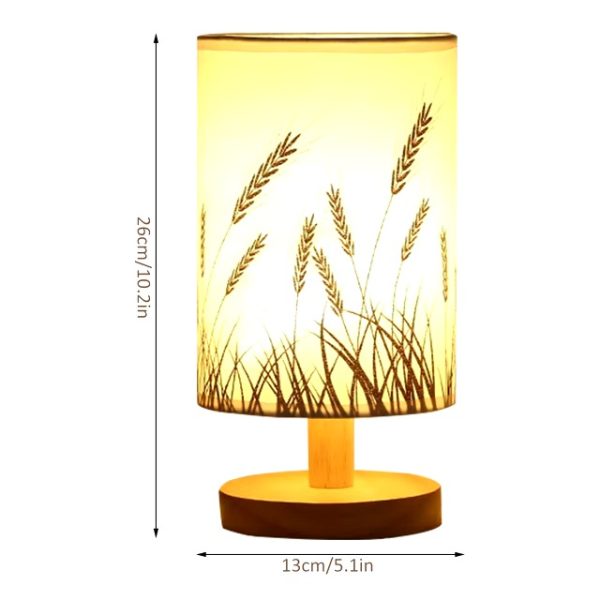 Lamp Shade With LED Bulb , Bedside Lamp - Image 5