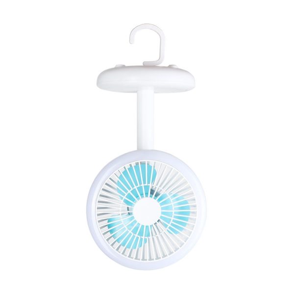 Suspendable Desktop Fan with LED Ring Light ( DP 7632 ) - Image 5