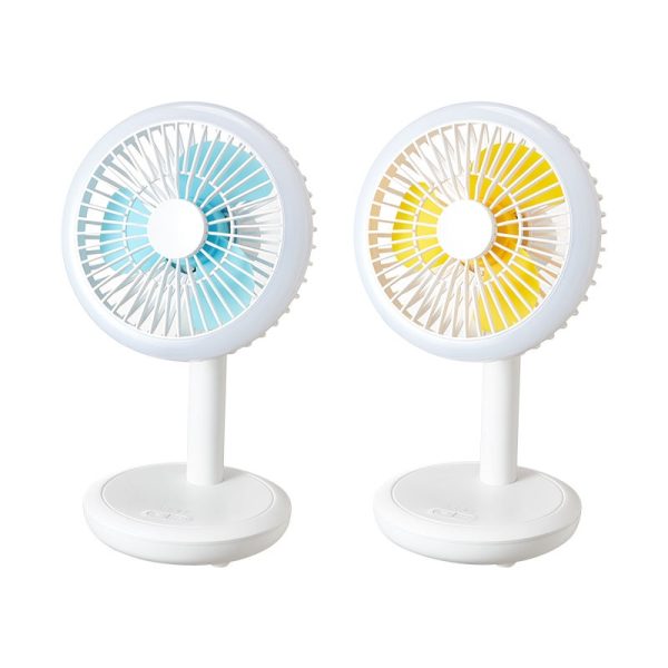 Suspendable Desktop Fan with LED Ring Light ( DP 7632 ) - Image 3