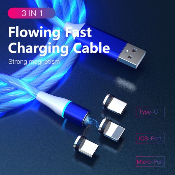 3 in 1 LED Lighting USB Cable