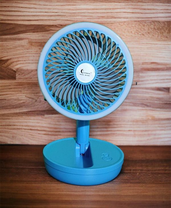 Supermoon SM 6660 Foldable Rechargeable AC/DC Fan With LED Light - Image 2