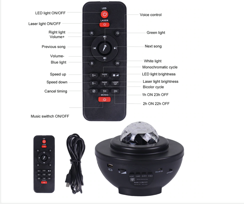 Galaxy Projector Lamp - Image 5