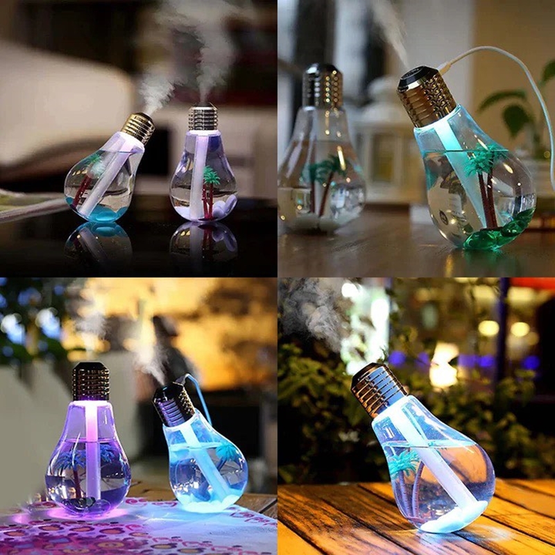 Bulb Shape RGB Humidifier