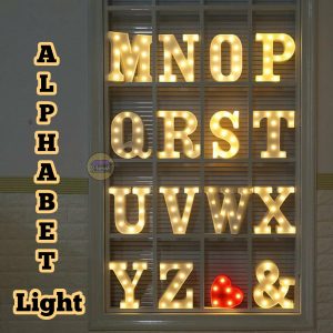 Alphabet & Number Light