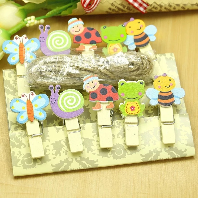 Mini Wooden Clip - Image 3