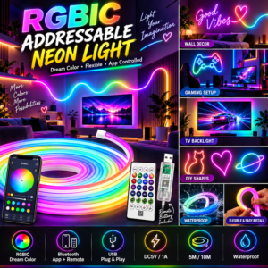 RGBIC Addressable Neon Light
