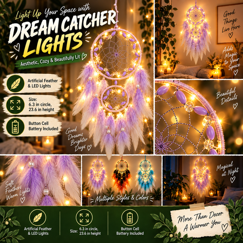 Dream Catcher With Lights