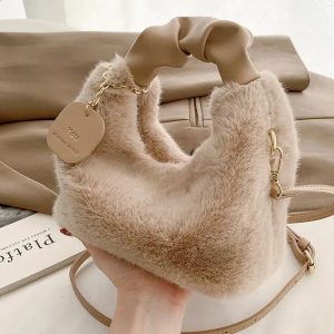 Soft Fur Crossbody Bag