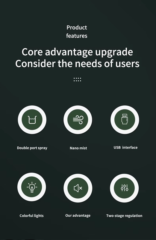 RGB Humidifier 400ml - Image 2
