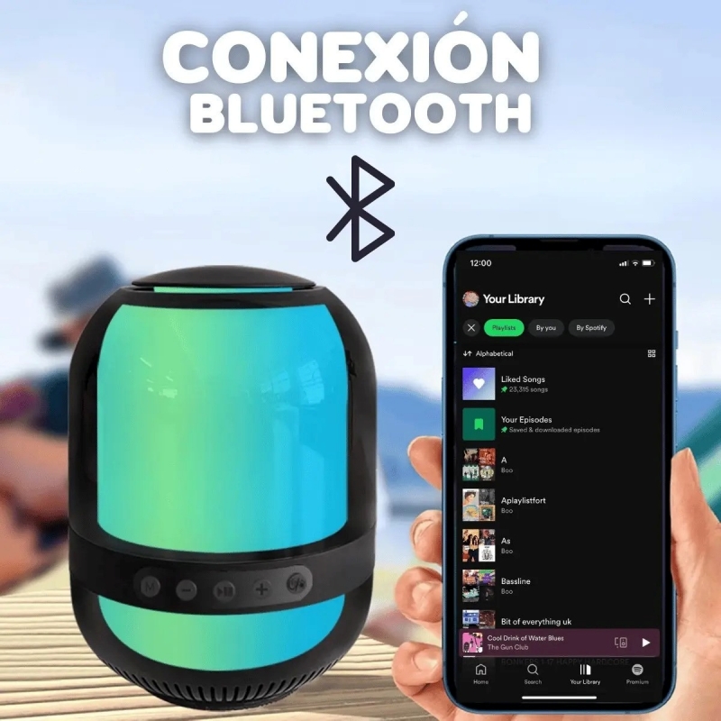 Transparent RGB BT Speaker - Image 2