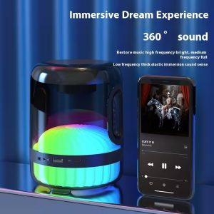 Transparent RGB BT Speaker