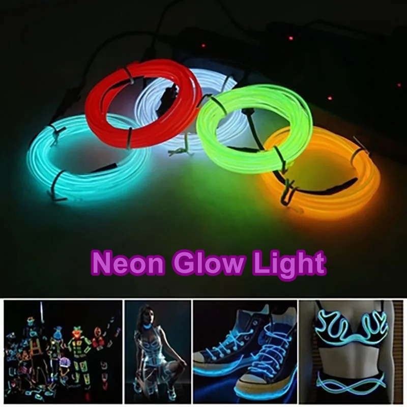 Glow EL Wire Neon Light