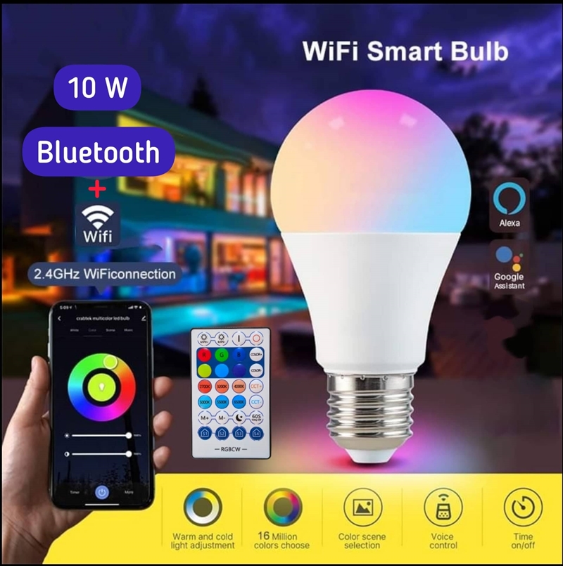 Smart LED Bulb (RGB-CW)