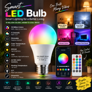 Smart LED Bulb (RGB-CW)