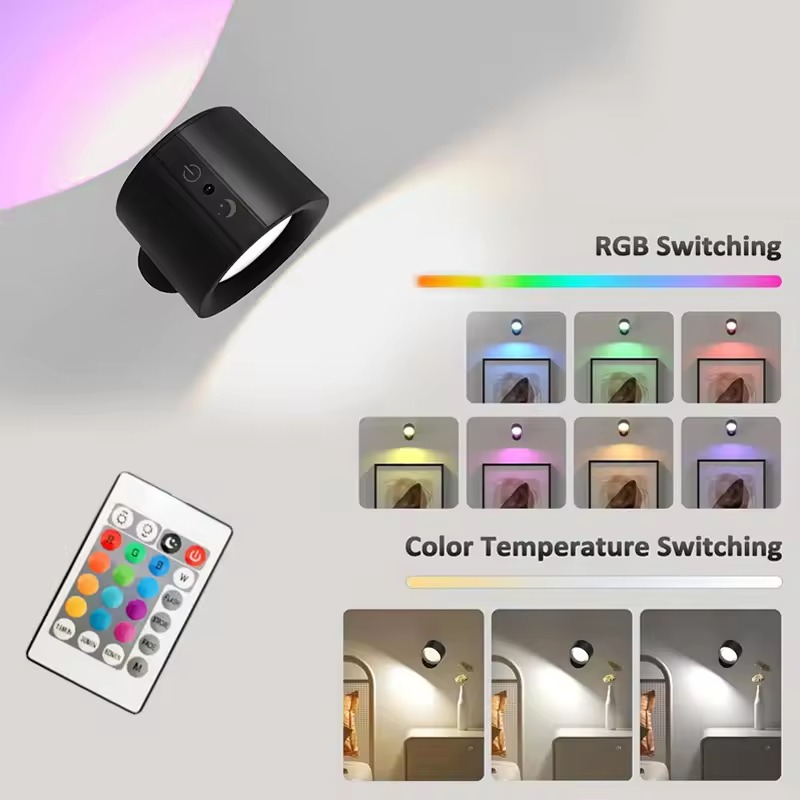 RGB Rechargeable Spotlight