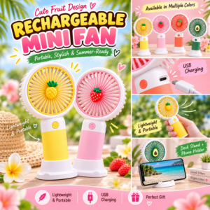 Rechargeable Mini Fan
