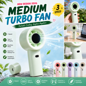 Medium Turbo Fan 2026