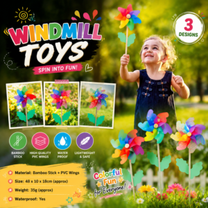 Colorful Windmill Toys