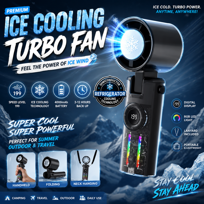 Premium Ice Cooling Turbo Fan