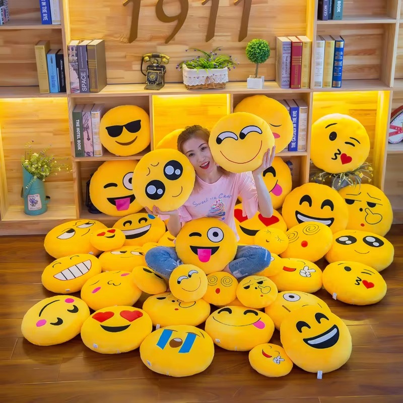 Emoji & Fruit Pillows