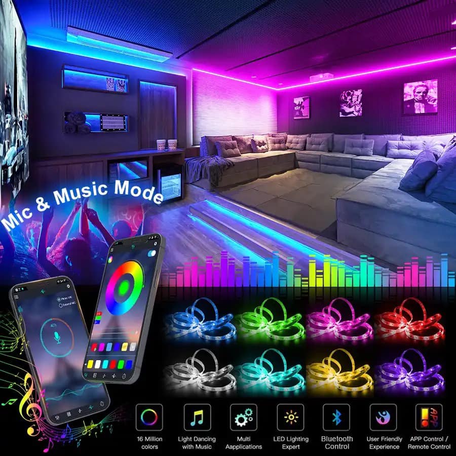 Smart RGB LED Strip Light - Image 6