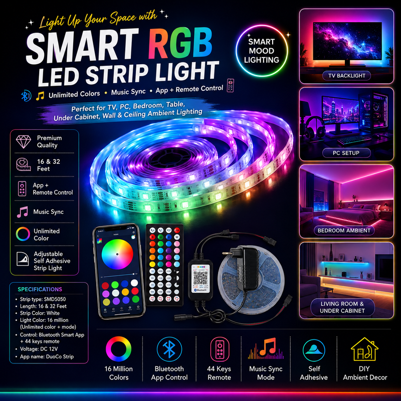 Smart RGB LED Strip Light