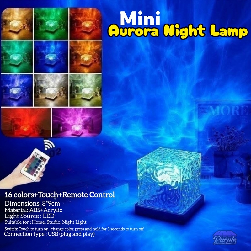 Mini Aurora Night Lamp