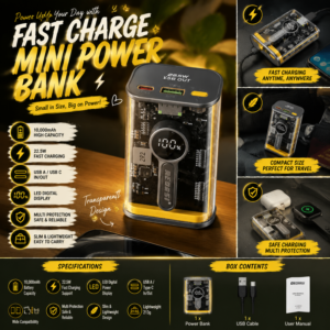 Fast Charge Mini Power Bank