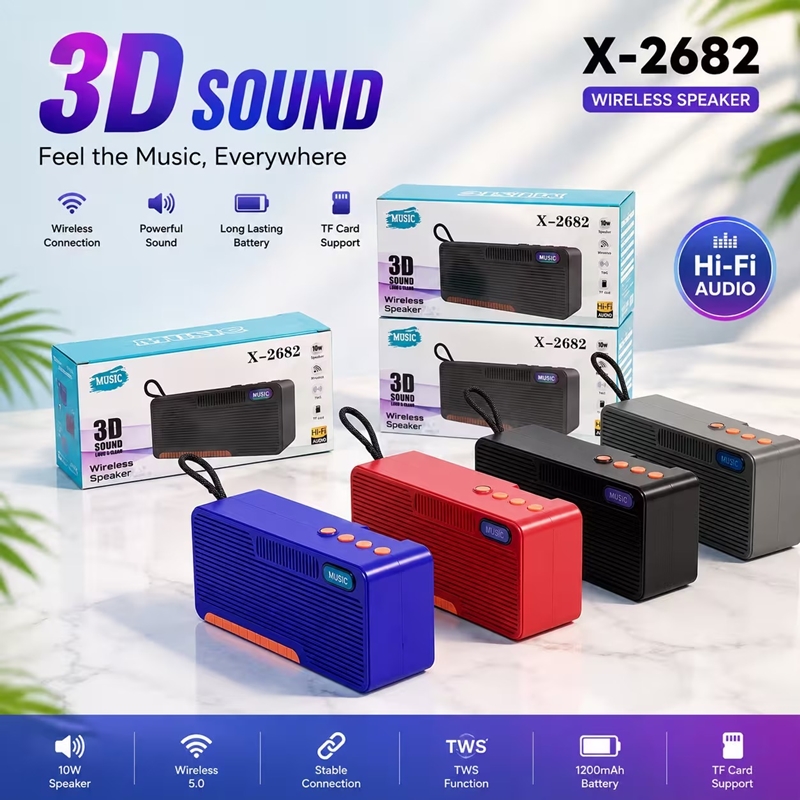 X-2681 Bluetooth Speaker - Image 2